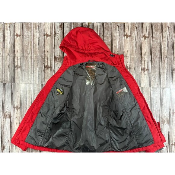 PRADA Gore-Tex Insulated Jacket Coat Sz Tg 40 US M color Red Made in Italy - Picture 6 of 6